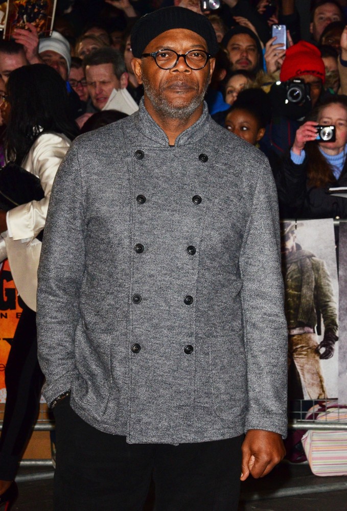 Samuel L. Jackson;<br>The UK Premiere of Django Unchained - Arrivals