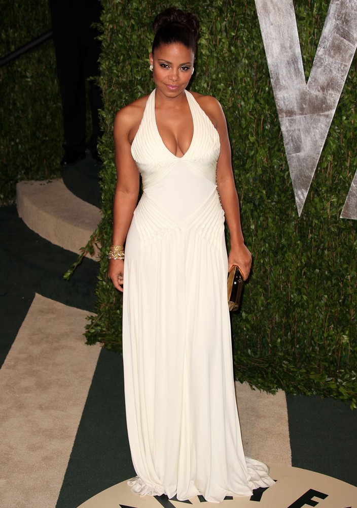 Sanaa Lathan;<br>2012 Vanity Fair Oscar Party - Arrivals