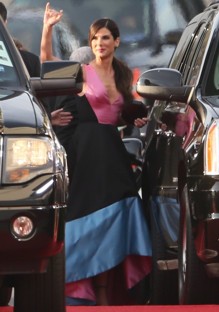Sandra Bullock;<br>71st Annual Golden Globe Awards - Arrivals