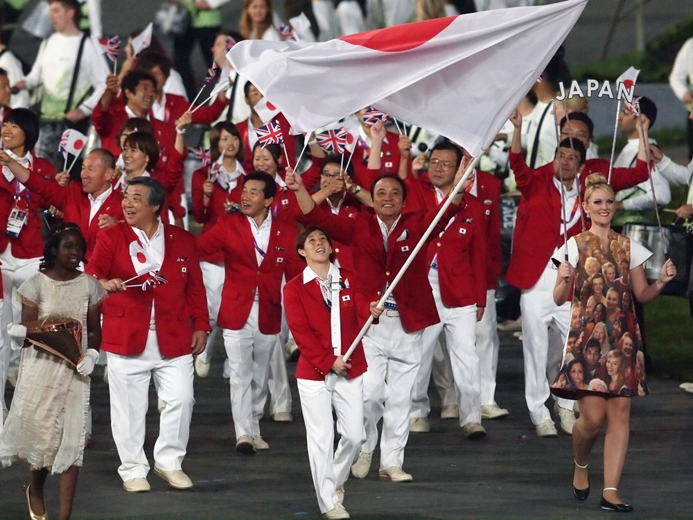 Saori Yoshida;<br>The Opening Ceremony of The London 2012 Olympic Games