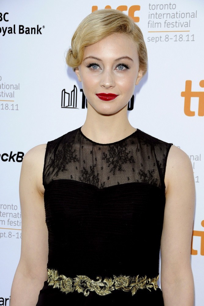 Sarah Gadon;<br>36th Annual Toronto International Film Festival - A Dangerous Method - Premiere Arrivals