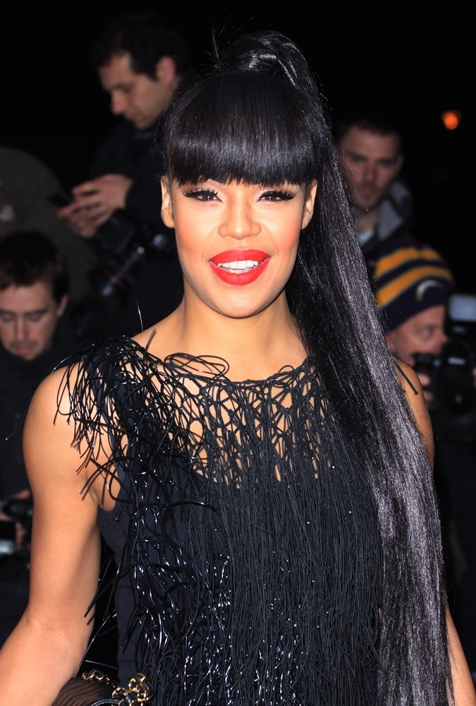 Sarah-Jane Crawford;<br>The Brit Awards 2012 Nominations - Arrivals