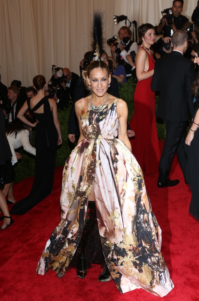Sarah Jessica Parker;<br>PUNK: Chaos to Couture Costume Institute Gala