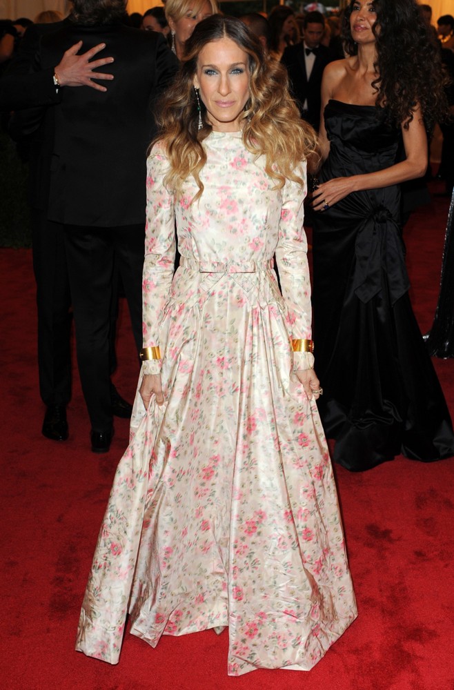 Sarah Jessica Parker;<br>Schiaparelli and Prada Impossible Conversations Costume Institute Gala