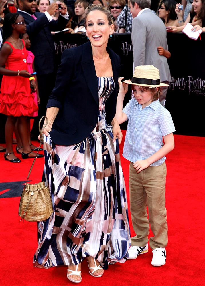 Sarah Jessica Parker;James Wilkie Broderick;<br>New York Premiere of Harry Potter and the Deathly Hallows Part II - Arrivals