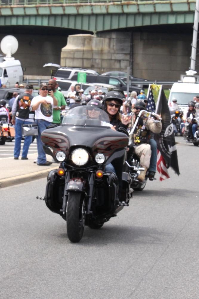 Sarah Palin;<br>Sarah Palin and Family Participate The Annual Rolling Thunder Rally for POW