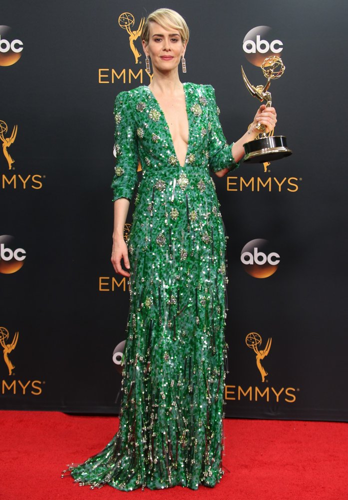 Sarah Paulson;<br>68th Emmy Awards - Press Room