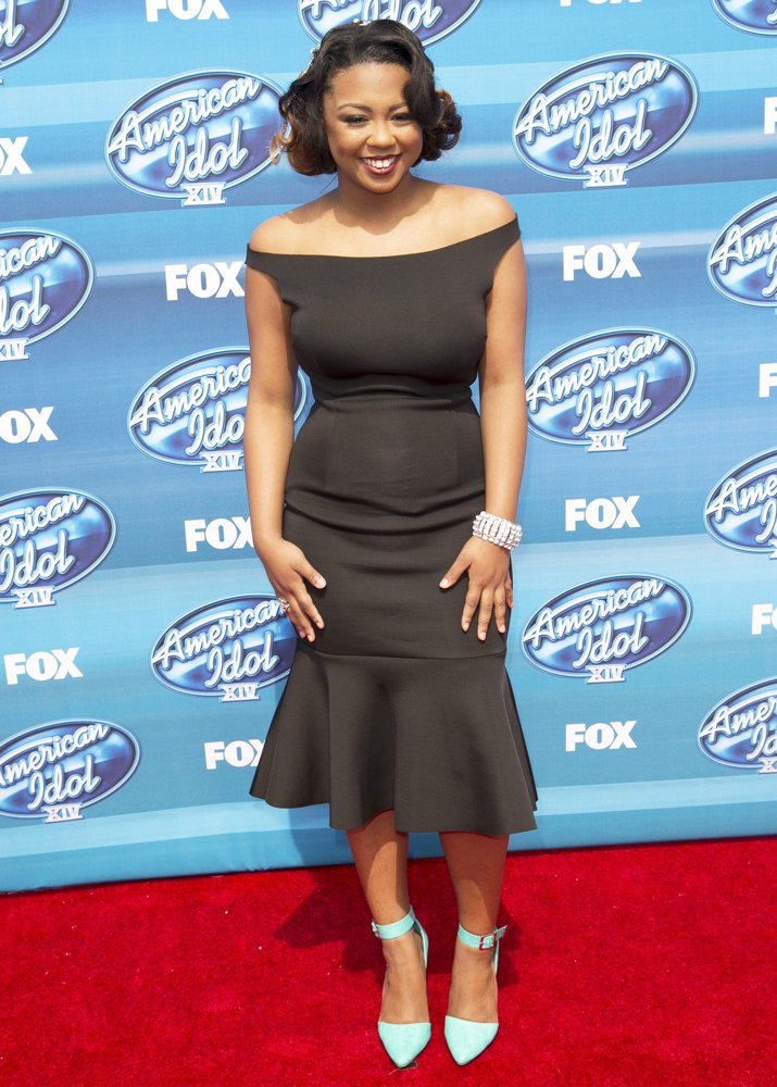 Sarina-Joi Crowe;<br>2015 American Idol XIV Grand Finale - Arrivals