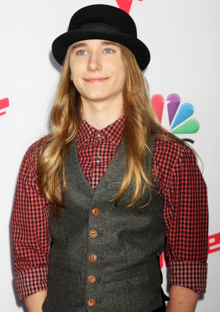 Sawyer Fredericks Picture 2 NBC's The Voice Season 8 Red Carpet Event