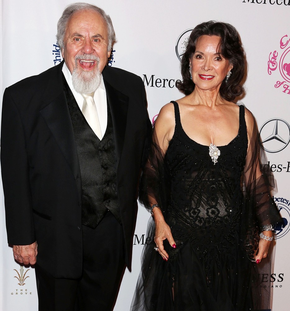George Schlatter;Jolene Brand;<br>26th Anniversary Carousel of Hope Ball - Presented by Mercedes-Benz - Arrivals