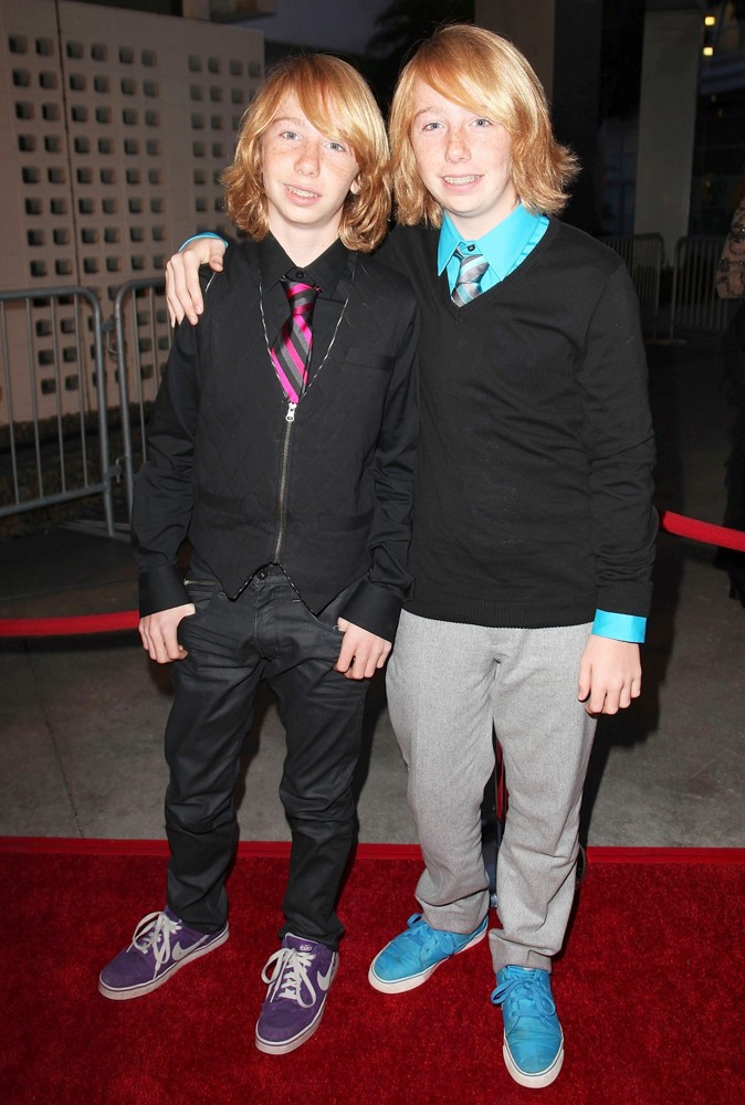 Bodhi Schulz;Kai Schulz;<br>Premiere of FX's American Horror Story
