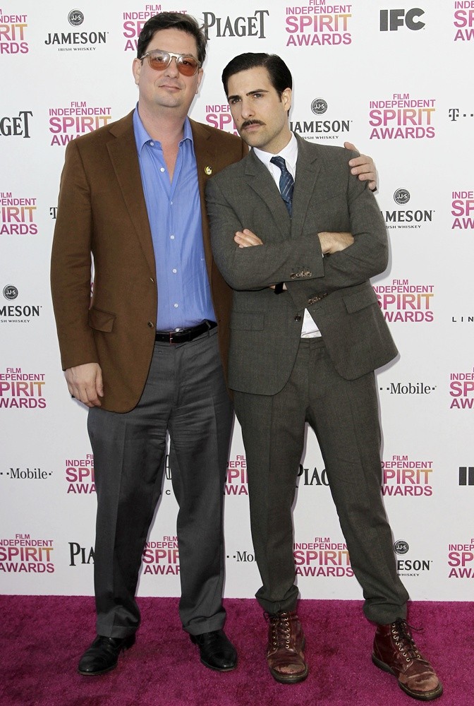 Jason Schwartzman;Roman Coppola;<br>2013 Film Independent Spirit Awards - Arrivals