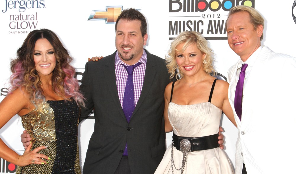 Lacey Schwimmer;Joey Fatone;Anya Garnis;Carson Kressley;<br>2012 Billboard Music Awards - Arrivals