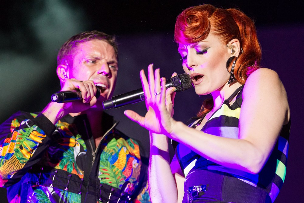 Jake Shears;Ana Matronic;Scissor Sisters;<br>Scissor Sisters Performing Live at The Cascais Music Festival