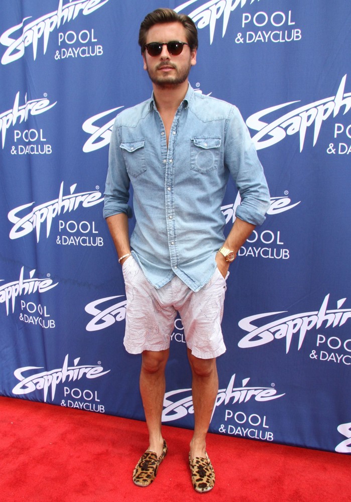 Scott Disick;<br>Scott Disick Hosts Hamptons in The Desert Party