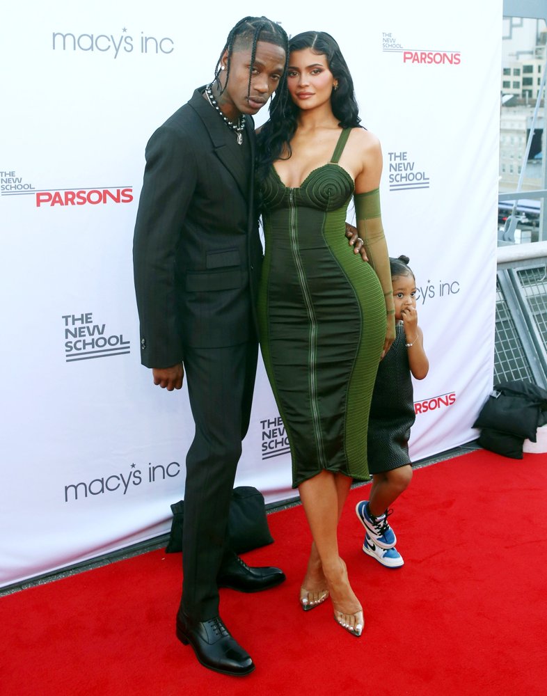 Travis Scott (II), Kylie Jenner, Stormi Webster<br>The 72nd Annual Parsons Benefit