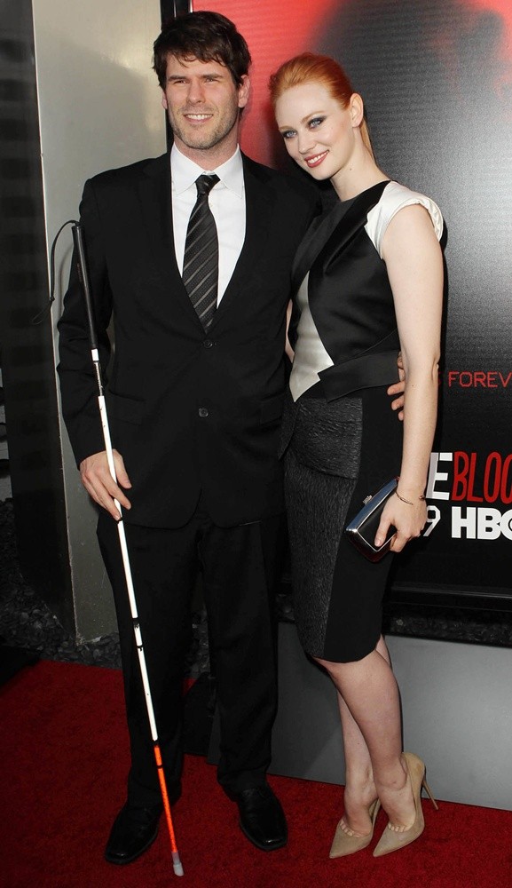 E.J. Scott;Deborah Ann Woll;<br>Premiere of HBO's True Blood Season 6 - Arrivals