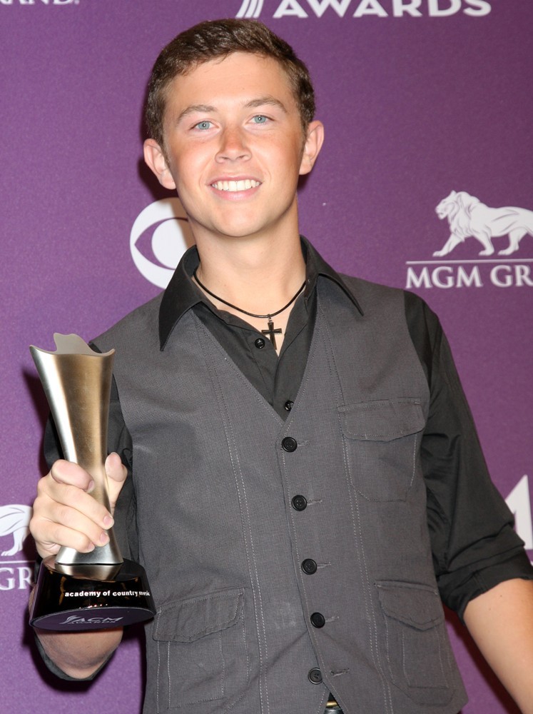 Scotty McCreery;<br>2012 ACM Awards - Press Room