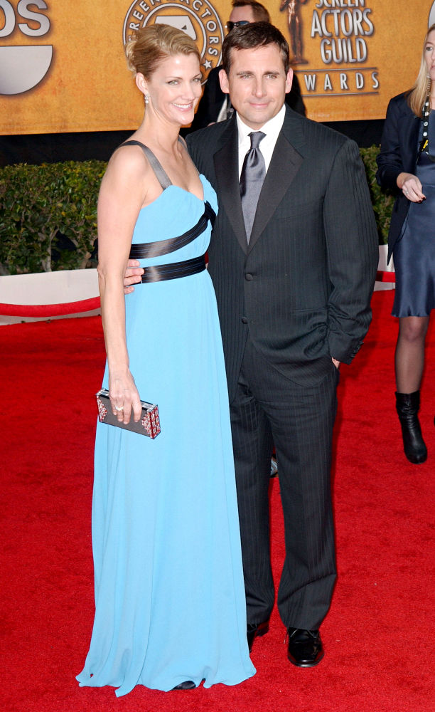 Steve Carell;Nancy Walls;<br>16th Annual Screen Actors Guild Awards - Arrivals