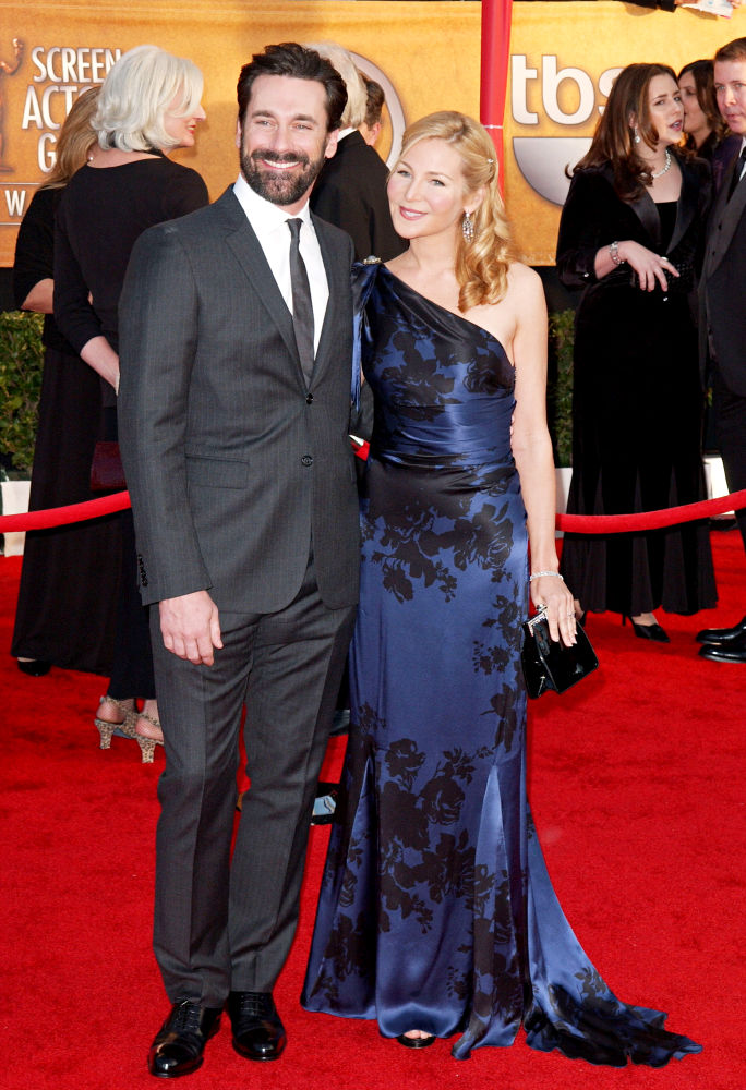 Jon Hamm;Jennifer Westfeldt;<br>16th Annual Screen Actors Guild Awards - Arrivals