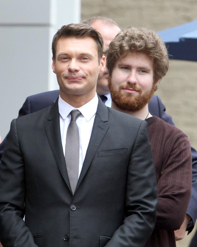 Ryan Seacrest;Casey Abrams;<br>Simon Fuller Receives A Star on The Hollywood Walk of Fame
