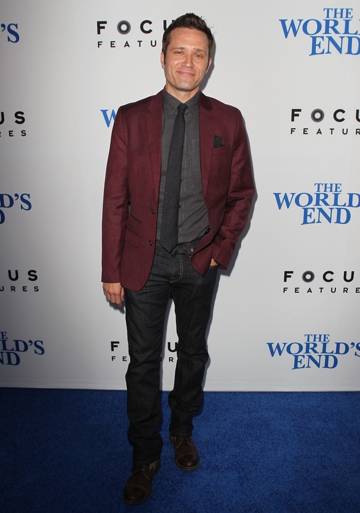 Seamus Dever;<br>The World's End Hollywood Premiere