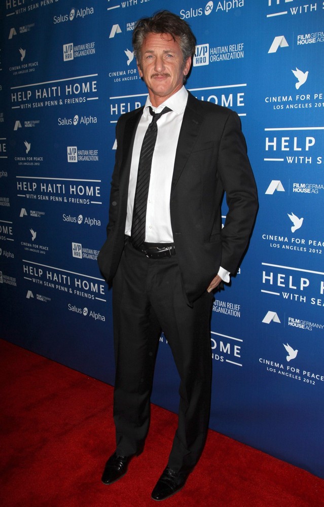 Sean Penn;<br>Cinema for Peace Event Benefitting J-P Haitian Relief