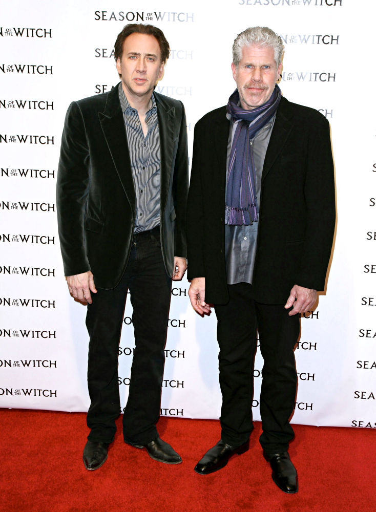 Nicolas Cage;Ron Perlman;<br>The 'Season of the Witch' Premiere