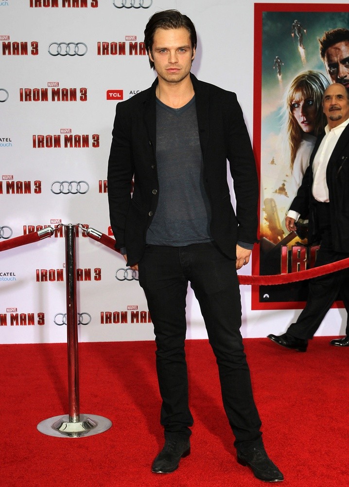 Sebastian Stan;<br>Iron Man 3 Los Angeles Premiere - Arrivals