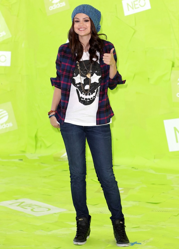 Selena Gomez;<br>Selena Gomez Announces New Global Partnership at Adidas NEO News Conference and Photocall