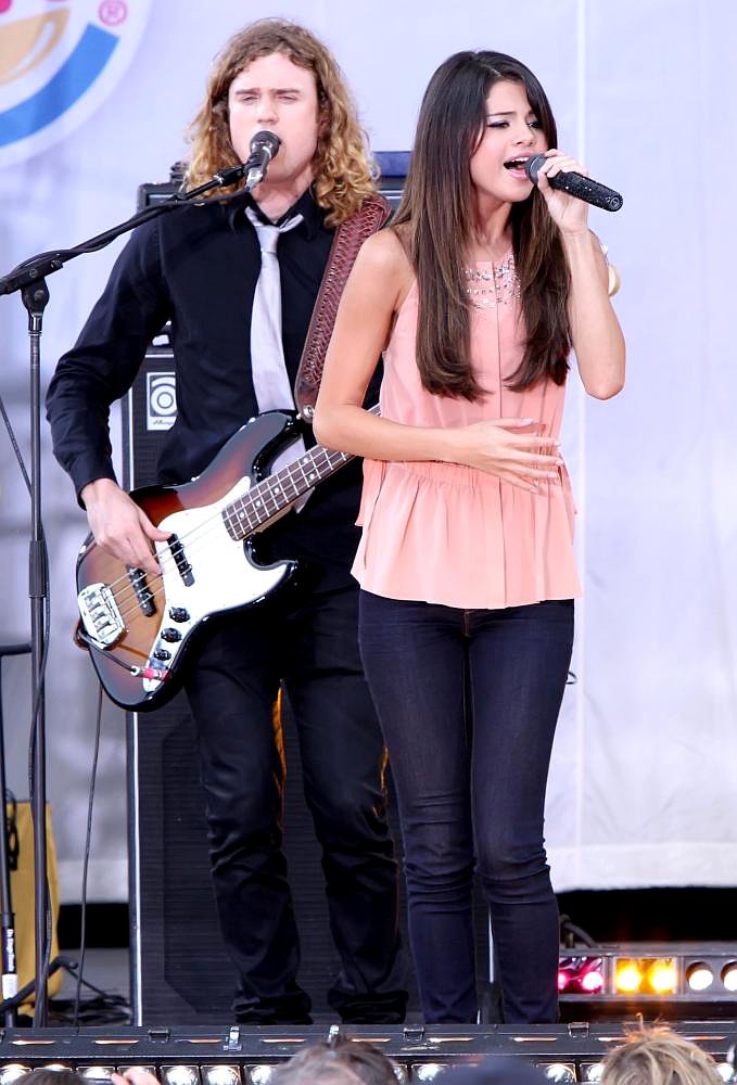 Selena Gomez;<br>Selena Gomez Performs as Part of ABC's Good Morning America's Summer Stage Series