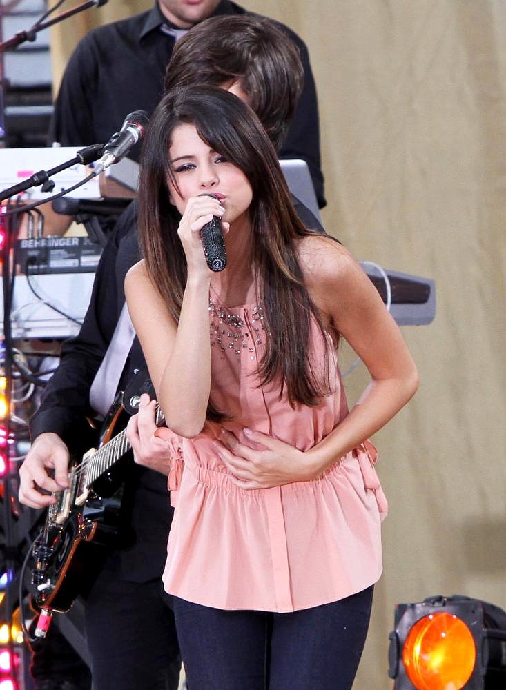 Selena Gomez;<br>Selena Gomez Performs as Part of ABC's Good Morning America's Summer Stage Series