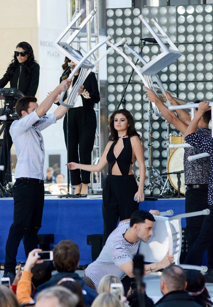 Selena Gomez;<br>Selena Gomez Performs Live on NBC's Today Show
