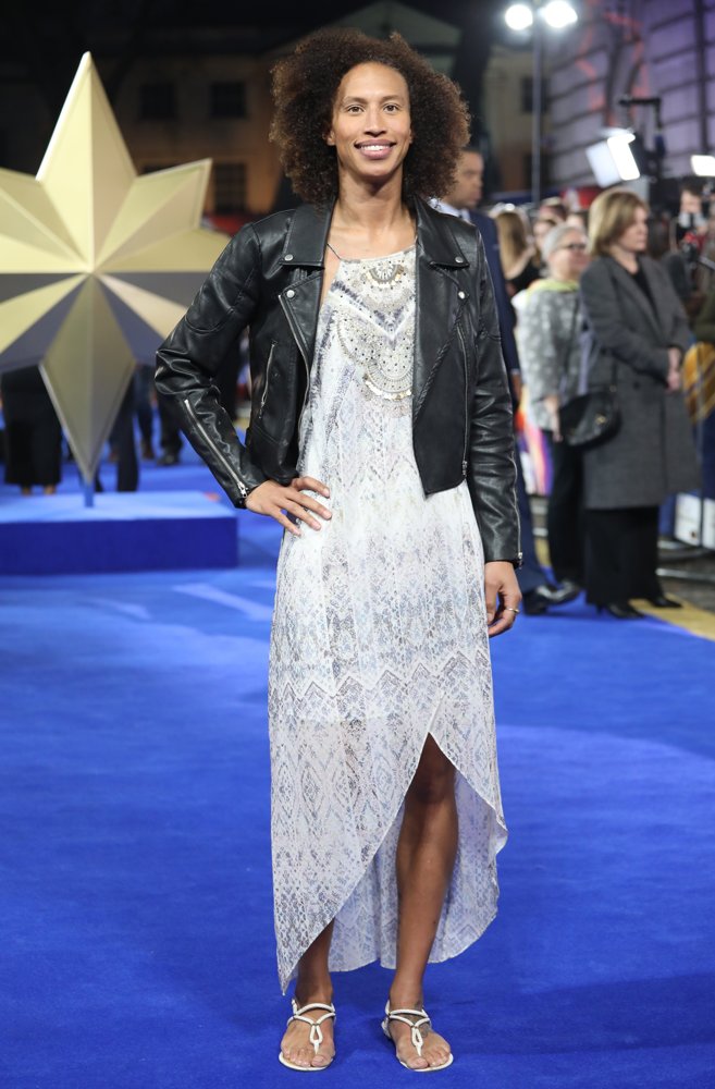 Serena Guthrie;<br>The European Gala of Captain Marvel - Arrivals