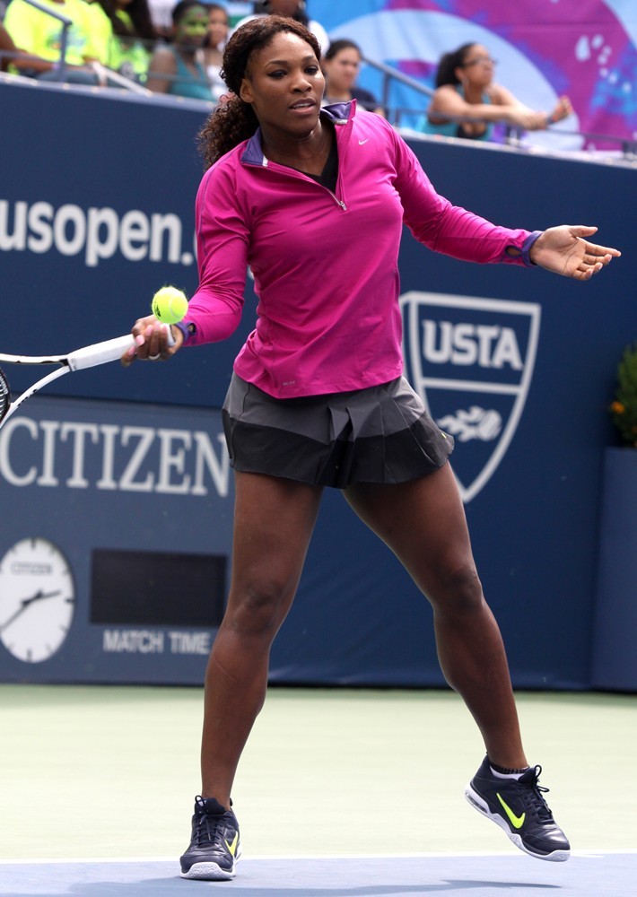 Serena Williams;<br>Arthur Ashe Kids Day 2012