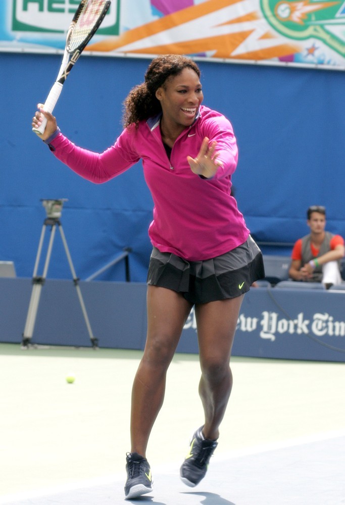Serena Williams;<br>Arthur Ashe Kids Day 2012
