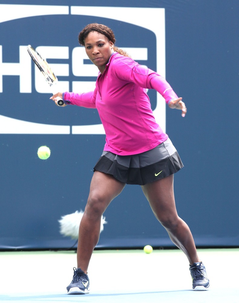 Serena Williams;<br>Arthur Ashe Kids Day 2012