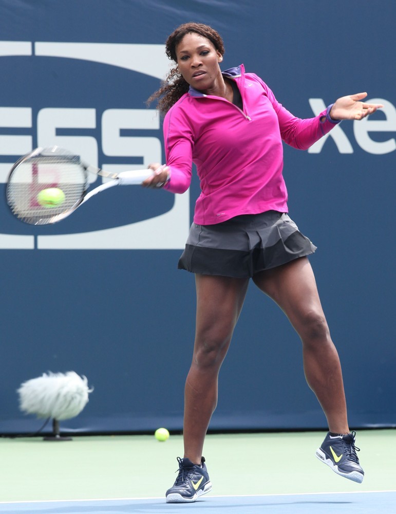 Serena Williams;<br>Arthur Ashe Kids Day 2012