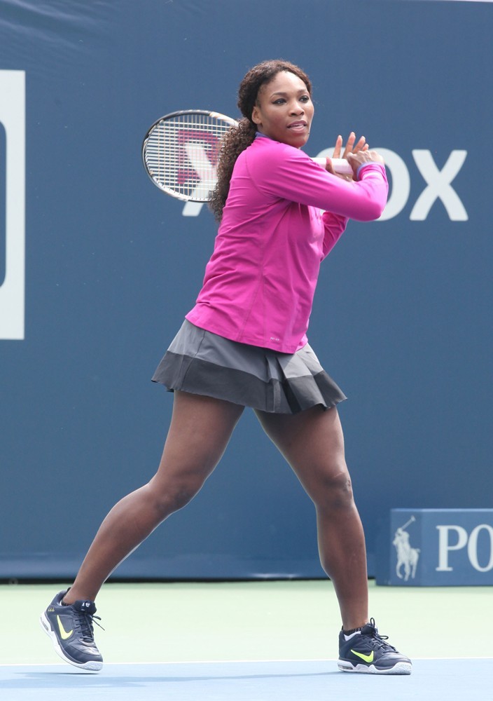 Serena Williams;<br>Arthur Ashe Kids Day 2012