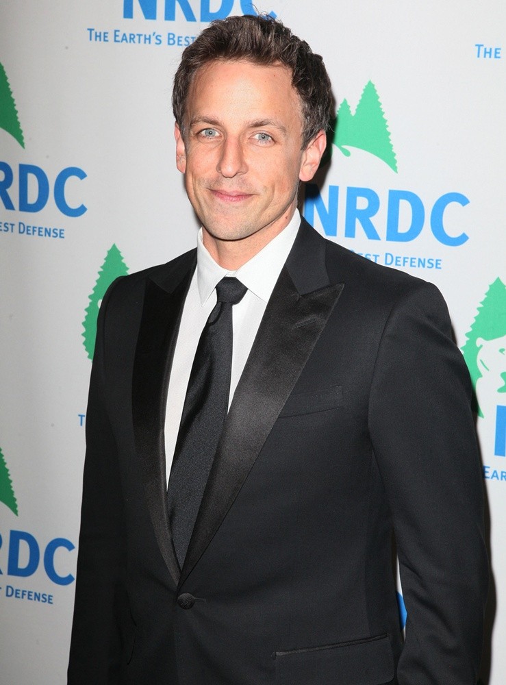 Seth Meyers;<br>Chiefs at Environmental Group Natural Resources Defense Council Honour Arianna Huffington