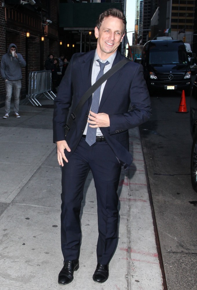 Seth Meyers;<br>Celebrities for The Late Show with David Letterman
