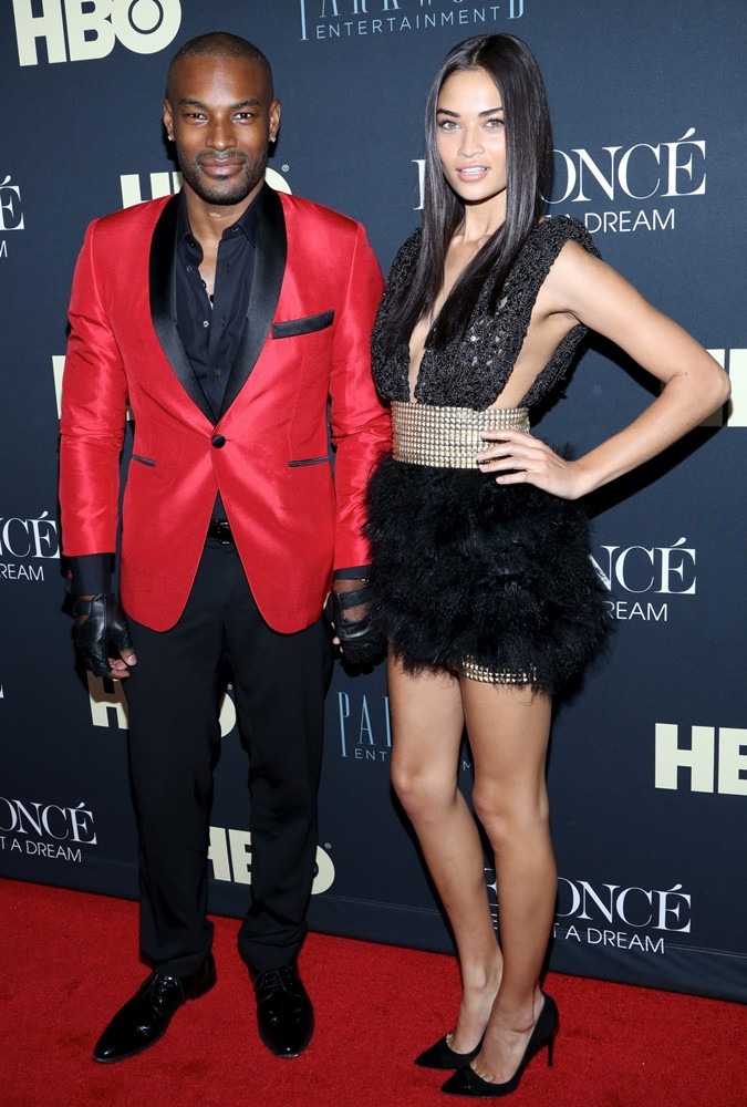 Tyson Beckford;Shanina Shaik;<br>Beyonce: Life Is But a Dream New York Premiere
