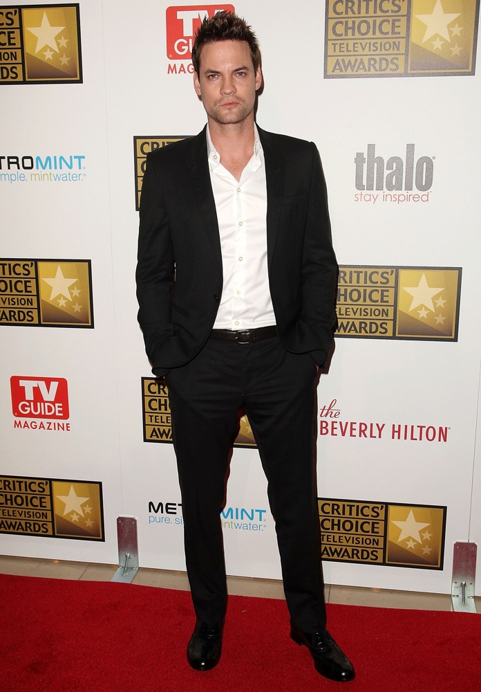 Shane West;<br>2012 Critics' Choice TV Awards - Arrivals