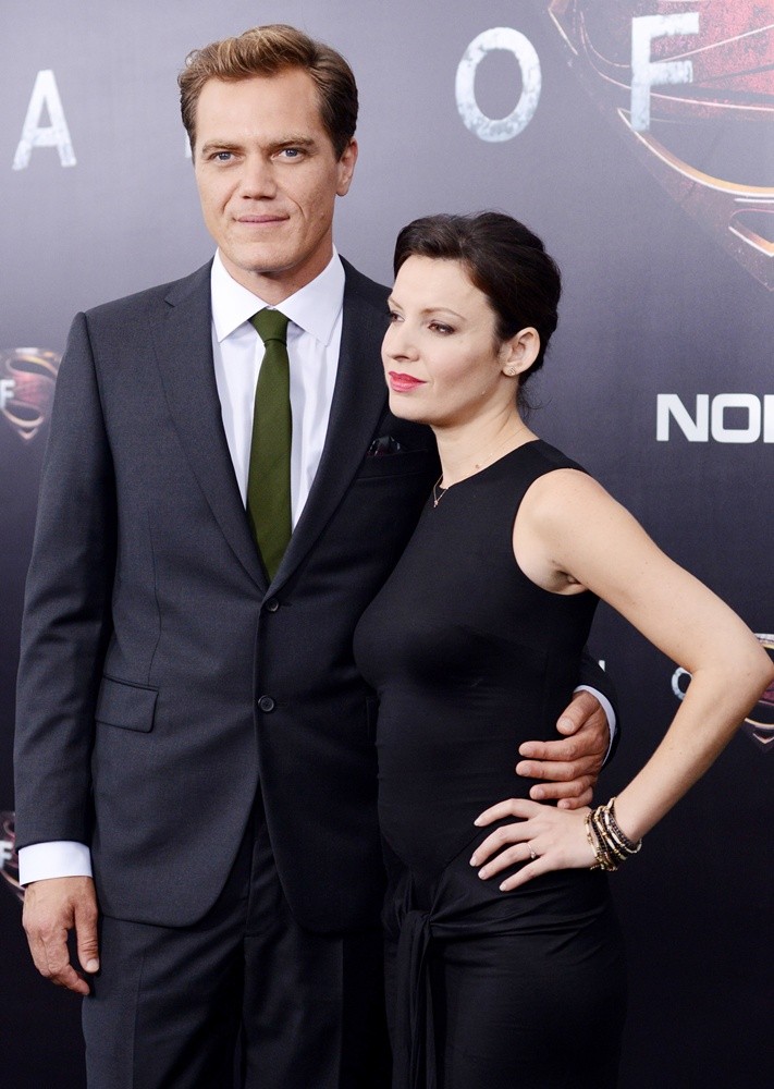 Michael Shannon;Kate Arrington;<br>World Premiere of Man of Steel - Arrivals