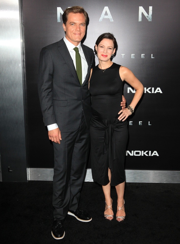 Michael Shannon;Kate Arrington;<br>World Premiere of Man of Steel - Arrivals