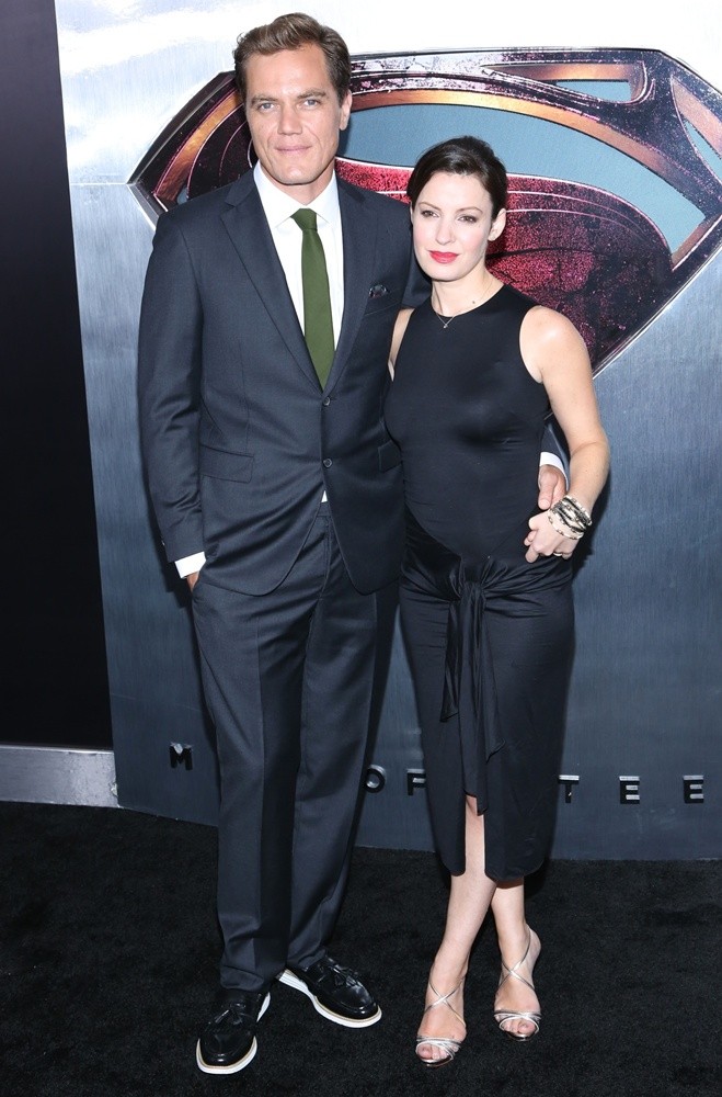 Michael Shannon;Kate Arrington;<br>World Premiere of Man of Steel - Arrivals