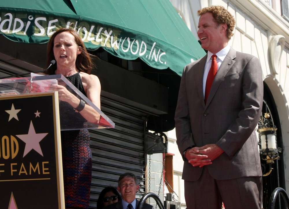 Molly Shannon;Will Ferrell;<br>Will Ferrell Walk of Fame Star Ceremony