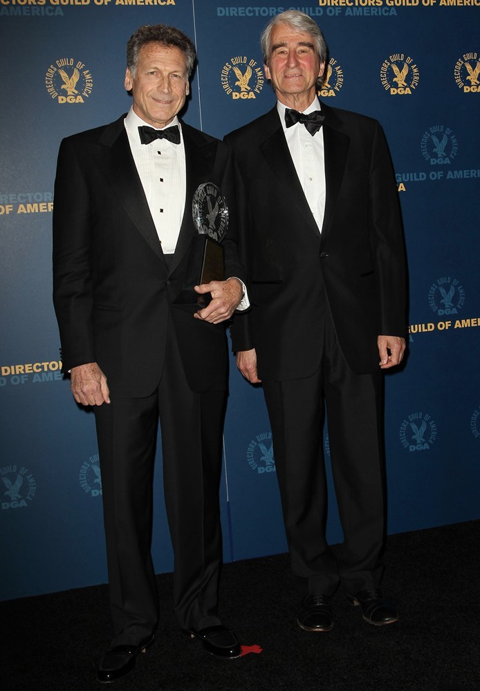 Eric Shapiro;Sam Waterston;<br>65th Annual Directors Guild of America Awards - Press Room