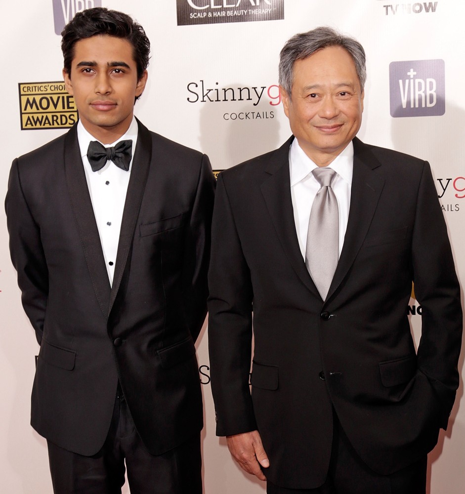Suraj Sharma;Ang Lee;<br>18th Annual Critics' Choice Movie Awards