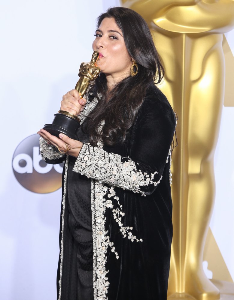 Sharmeen Obaid-Chinoy;<br>88th Annual Academy Awards - Press Room